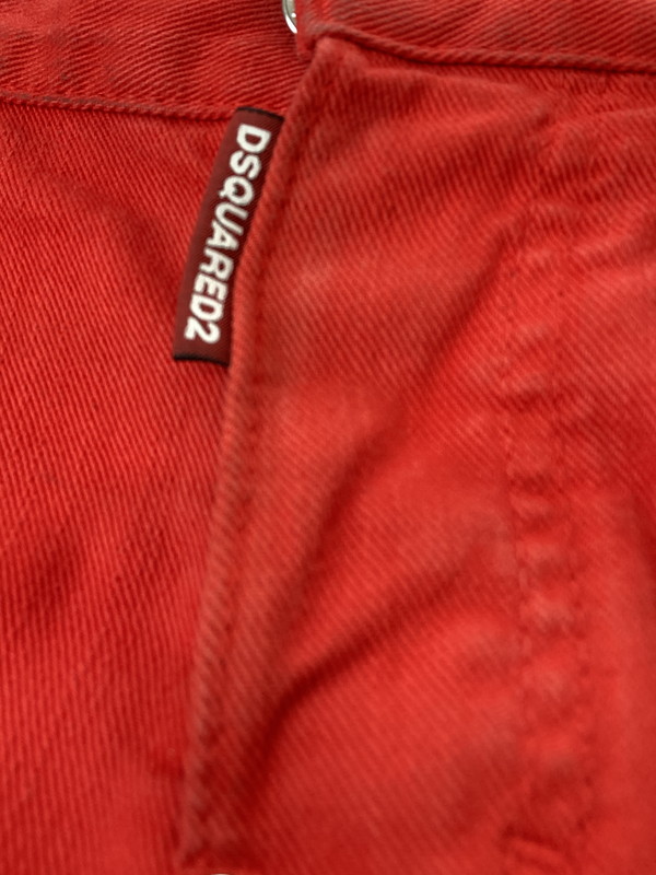 【中古品】【メンズ】 DSQUARED2 ディースクエアード S74LB0493 SKATER JEAN パンツ ボトムス 152-240731-ks-29-min サイズ：42 カラー：レッド 万代Net店