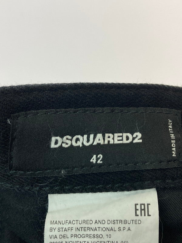 【中古品】【メンズ】 DSQUARED2 ディースクエアード S71LB1050 SKATER JEAN パンツ ボトムス 152-240731-ks-30-min サイズ：42 カラー：ブラック 万代Net店