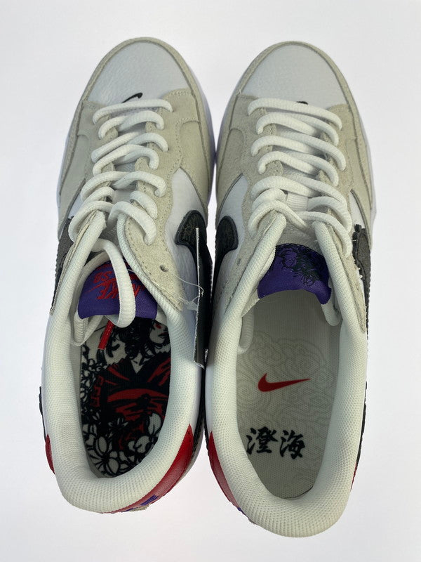 【中古美品】【レディース】 NIKE SB ナイキエスビー ZOOM POGO PLUS HF4085-100 ズーム ポゴ プラス スニーカー 靴 166-240802-yn-07-min サイズ：25.0cm US8 カラー：SAIL/BLACK-WHITE-GYM RED 万代Net店