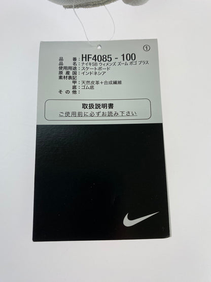 【中古美品】【レディース】 NIKE SB ナイキエスビー ZOOM POGO PLUS HF4085-100 ズーム ポゴ プラス スニーカー 靴 166-240802-yn-07-min サイズ：25.0cm US8 カラー：SAIL/BLACK-WHITE-GYM RED 万代Net店