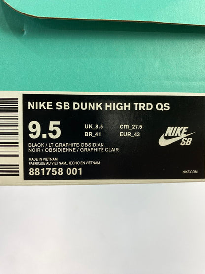 【中古品】【メンズ】 NIKE SB ナイキエスビー 881758-001 DUNK HIGH TRD QS 靴 シューズ スニーカー SNEAKERS 160-240731-ks-41-min サイズ：27.5cm カラー：BLACK/LT GRAPHITE‐OBSIDIAN 万代Net店