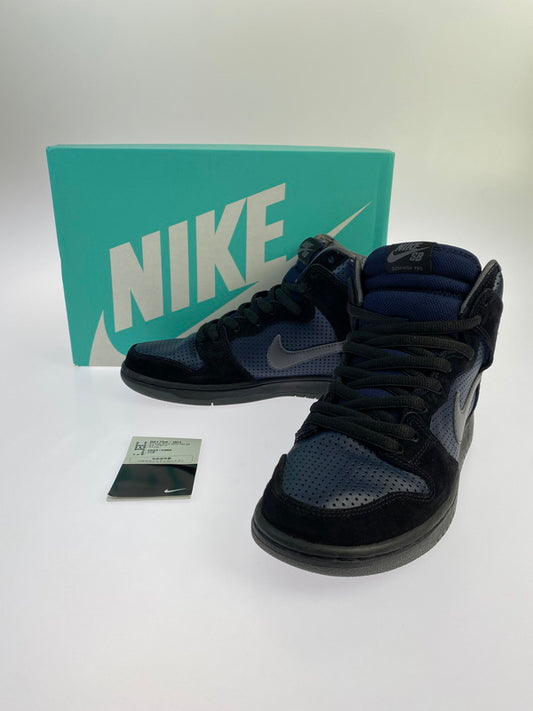 【中古品】【メンズ】 NIKE SB ナイキエスビー 881758-001 DUNK HIGH TRD QS 靴 シューズ スニーカー SNEAKERS 160-240731-ks-41-min サイズ：27.5cm カラー：BLACK/LT GRAPHITE‐OBSIDIAN 万代Net店