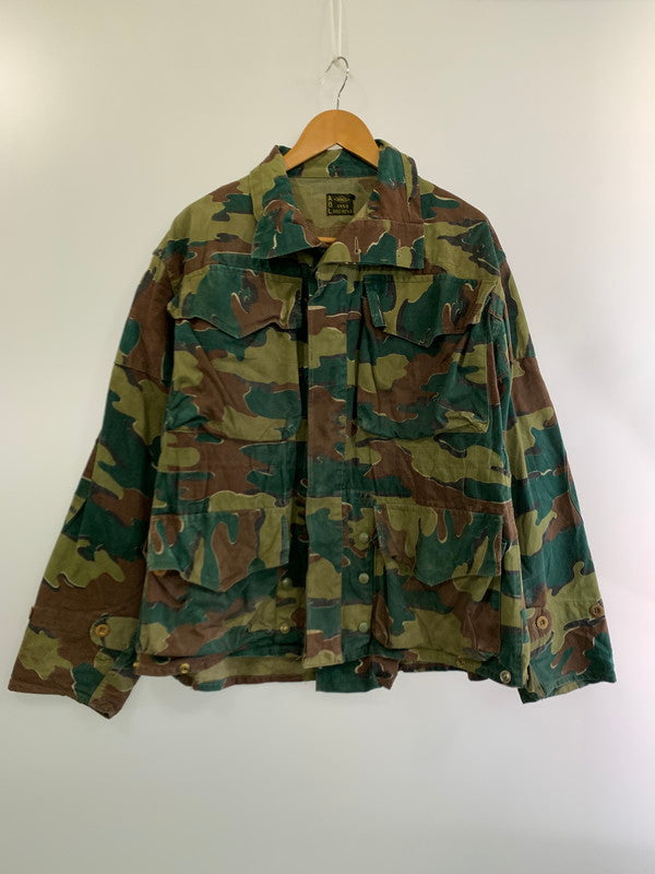 【中古品】【メンズ】  BELGIAN ARMY ベルギー軍 50S DENISON SMOCK JACKET 50年代 デニソンスモックジャケット アウター 146-240806-jt-13-min サイズ：サイズ不明 カラー：カモフラ 万代Net店