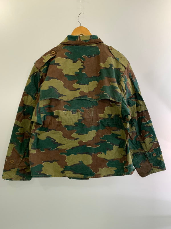 【中古品】【メンズ】  BELGIAN ARMY ベルギー軍 50S DENISON SMOCK JACKET 50年代 デニソンスモックジャケット アウター 146-240806-jt-13-min サイズ：サイズ不明 カラー：カモフラ 万代Net店