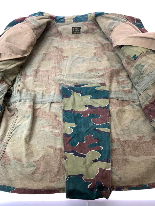 【中古品】【メンズ】  BELGIAN ARMY ベルギー軍 50S DENISON SMOCK JACKET 50年代 デニソンスモックジャケット アウター 146-240806-jt-13-min サイズ：サイズ不明 カラー：カモフラ 万代Net店