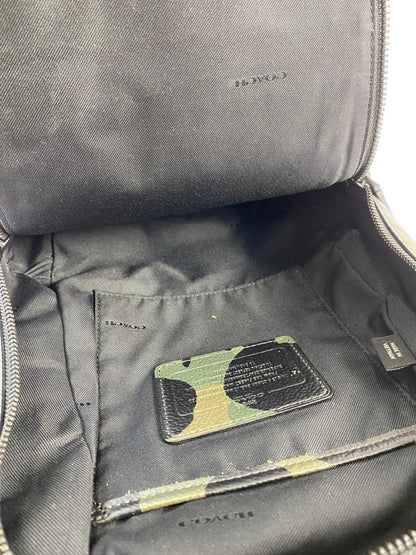 【中古品】【メンズ/レディース】 COACH コーチ キャンパスパック プリンテッド ペブル レザー 72059 ワンショルダーバッグ カバン 180-240802-yn-27-min カラー：カモフラージュ 万代Net店