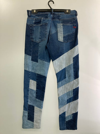 【中古品】【メンズ】 DIESEL ディーゼル D-STRUKT-GR STRETCH SLIM JEANS ジーンズ ボトムス 152-240731-ks-17-min サイズ：32 カラー：インディゴ 万代Net店