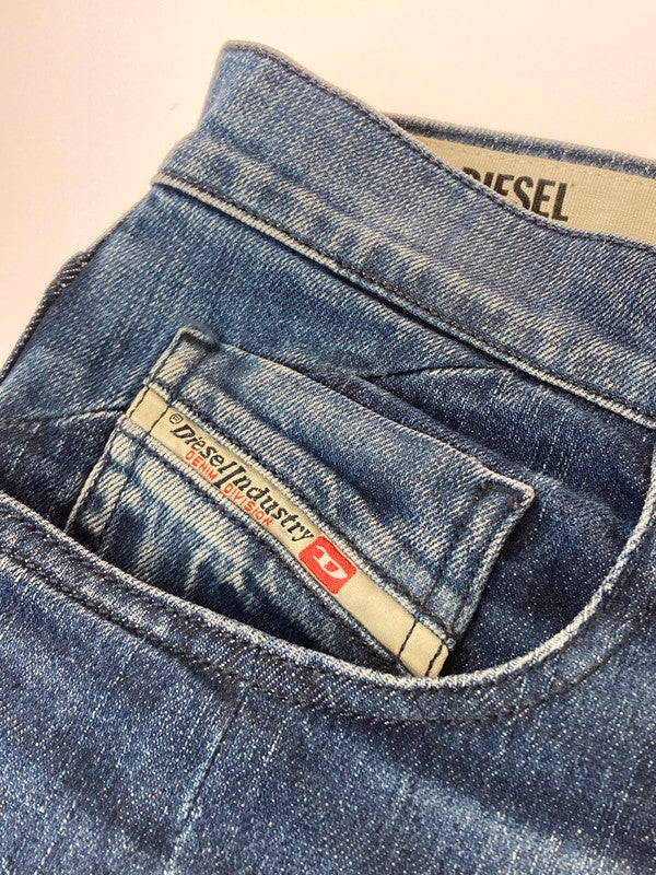 【中古品】【メンズ】 DIESEL ディーゼル D-STRUKT-GR STRETCH SLIM JEANS ジーンズ ボトムス 152-240731-ks-17-min サイズ：32 カラー：インディゴ 万代Net店