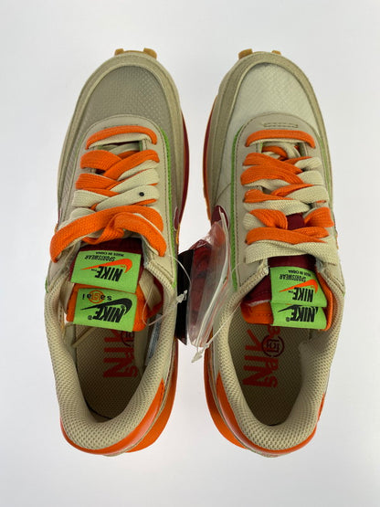 【メンズ】 NIKE ナイキ ×CLOT ×SACAI ×クロット×サカイ  LD WAFFLE  ORANGE BLAZE DH1347-100 LDワッフル オレンジブレイズ スニーカー 靴 160-240801-jt-11-min サイズ：US 7.5 25.5cm カラー：NET/ORANGE BLAZE-DEEP RED 万代Net店