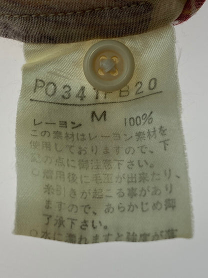 【中古品】【メンズ】  KARL HELMUT カールヘルム 90S SHIRT タバコ缶柄 レーヨンシャツ 146-240731-ks-11-min サイズ：M カラー：ベージュ系 万代Net店