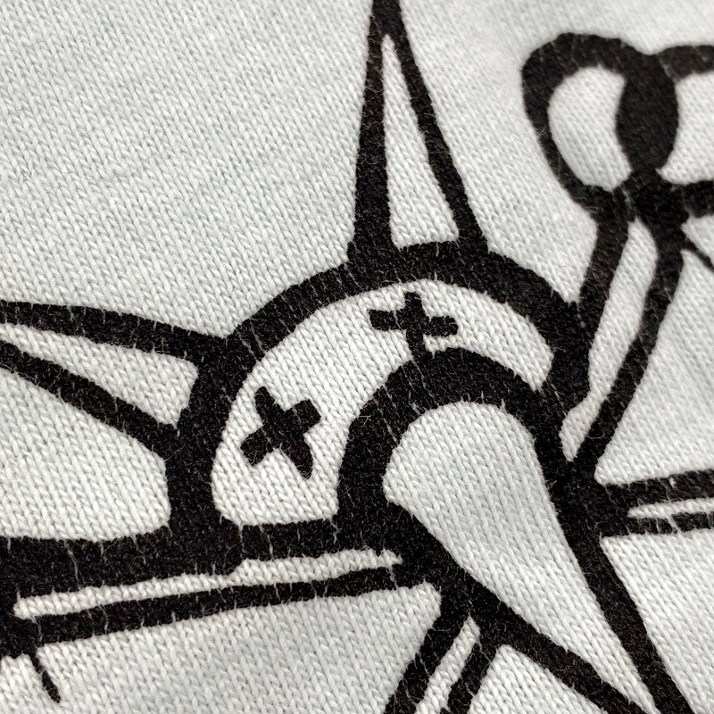 【中古品】【メンズ】 POWELL PERALTA パウエルペラルタ 80-90S cMCMLXXXIV RATBONES PRINTED T-SHIRTラットボーン プリント Tシャツ まわしタグ USA製 半袖 トップス 146-250920-ya-09-izu サイズ：S カラー：ライトブルー 万代Net店