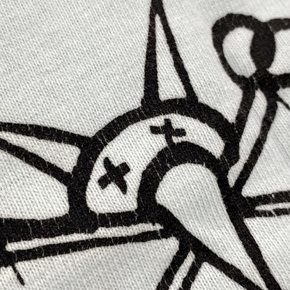 【中古品】【メンズ】 POWELL PERALTA パウエルペラルタ 80-90S cMCMLXXXIV RATBONES PRINTED T-SHIRTラットボーン プリント Tシャツ まわしタグ USA製 半袖 トップス 146-250920-ya-09-izu サイズ：S カラー：ライトブルー 万代Net店