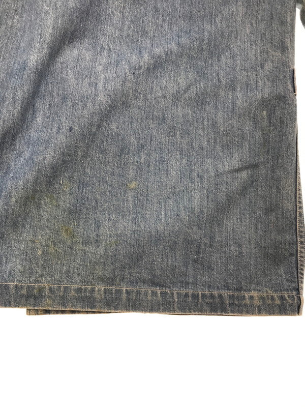 【現状渡し品】【メンズ】 ISSEY MIYAKE-MIYAKE DESIGN STUDIO- イッセイ ミヤケ ミヤケ デザイン スタジオ 80's DENIM OVER COAT デニム オーバー コート 140-260731-rt-15-tagh サイズ：不明 下記参照 カラー：インディゴ 万代Net店