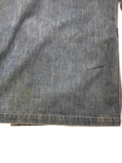 【現状渡し品】【メンズ】 ISSEY MIYAKE-MIYAKE DESIGN STUDIO- イッセイ ミヤケ ミヤケ デザイン スタジオ 80's DENIM OVER COAT デニム オーバー コート 140-260731-rt-15-tagh サイズ：不明 下記参照 カラー：インディゴ 万代Net店