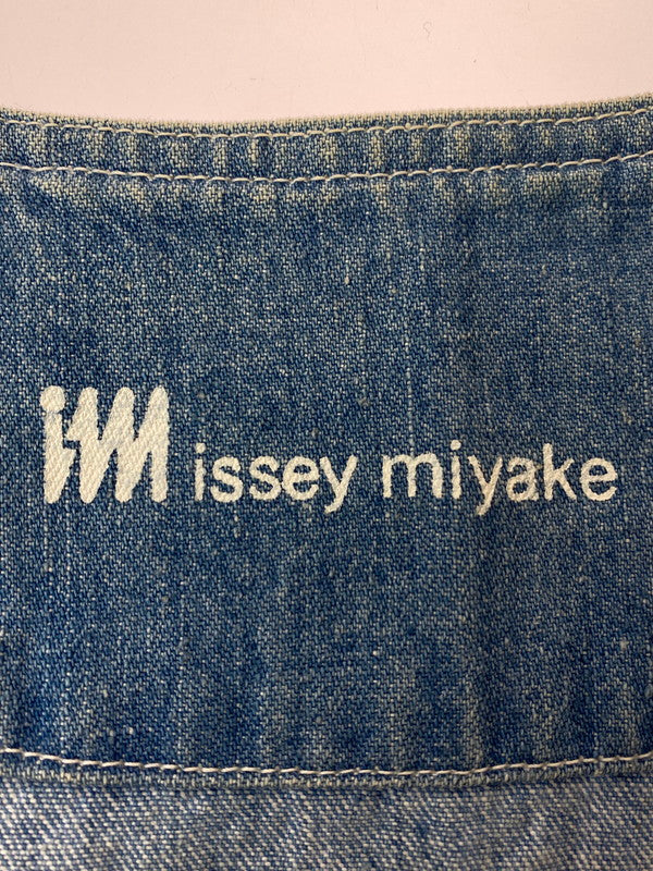 【中古品】【メンズ】 ISSEY MIYAKE イッセイミヤケ MIYAKE DESIGN STUDIO 日本製 80S DENIM OVER COAT ミヤケ デザイン スタジオ 80年 デニム オーバー コート ライト アウター カバーオール 140-240801-jt-18-min サイズ：サイズ不明 カラー：ライトインディゴ 万代Net店