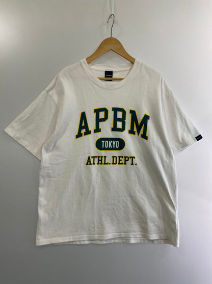 【中古品】【メンズ】 APPLEBUM アップルバム ATHLETIC SS TEE アスレチック Tシャツ トップス 142-240801-jt-23-min サイズ：XL カラー：ホワイト 万代Net店