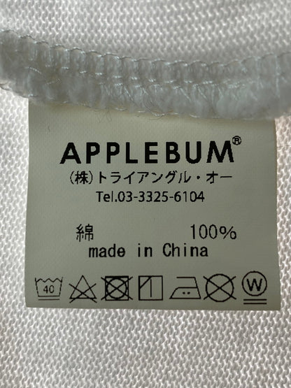 【中古品】【メンズ】 APPLEBUM アップルバム ATHLETIC SS TEE アスレチック Tシャツ トップス 142-240801-jt-23-min サイズ：XL カラー：ホワイト 万代Net店