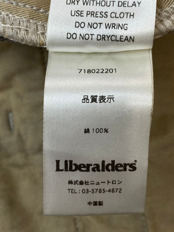 【中古品】【メンズ】  LIBERAIDERS 6POCKET DENIM SHORTS  718022201 リベレイダース 6ポケット デニムショーツ ボトムス 153-240802-jt-12-min サイズ：M カラー：インディゴ 万代Net店