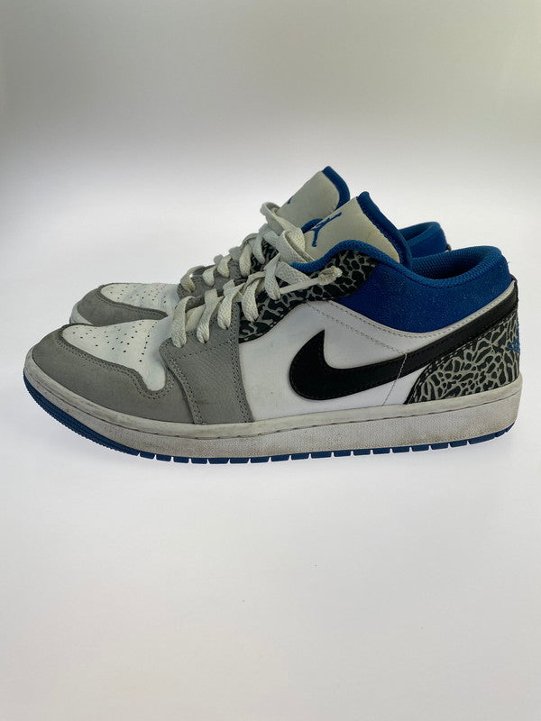 【中古品】【メンズ】 NIKE ナイキ AIR JORDAN 1 LOW SE DM1199-140 エア ジョーダン 1 ロー スニーカー 靴 160-240802-yn-19-min サイズ：27.5cm US9.5 カラー：ブルー/グレー/ホワイト 万代Net店