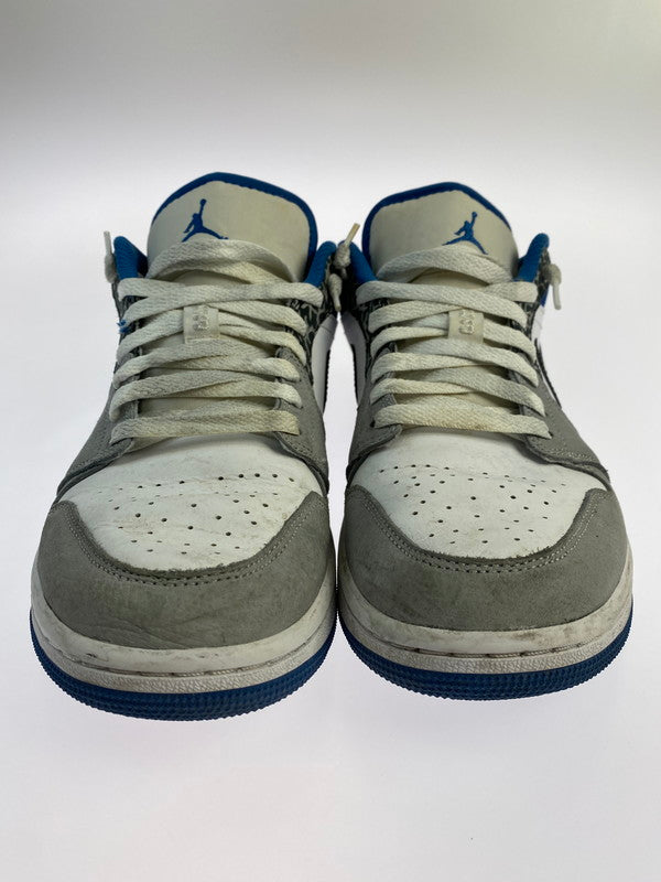 【中古品】【メンズ】 NIKE ナイキ AIR JORDAN 1 LOW SE DM1199-140 エア ジョーダン 1 ロー スニーカー 靴 160-240802-yn-19-min サイズ：27.5cm US9.5 カラー：ブルー/グレー/ホワイト 万代Net店