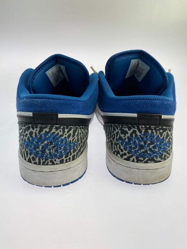 【中古品】【メンズ】 NIKE ナイキ AIR JORDAN 1 LOW SE DM1199-140 エア ジョーダン 1 ロー スニーカー 靴 160-240802-yn-19-min サイズ：27.5cm US9.5 カラー：ブルー/グレー/ホワイト 万代Net店