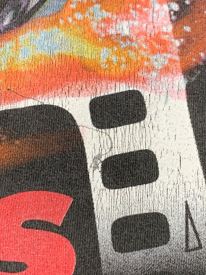 【現状渡し品】【メンズ】 UNIVERSAL STUDIOS FLORIDA ユニバーサル スタジオ フロリダ ”JAWS”PRINT TEE ジョーズ プリントティーシャツ ヴィンテージ トップス 146-260522-SH-02-min カラー：ブラック 万代Net店