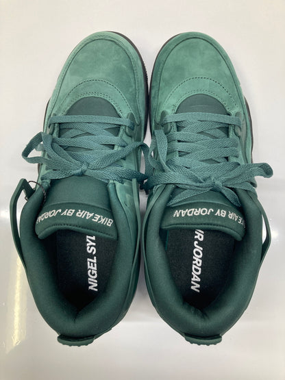 【中古美品】【メンズ】 NIKE ナイキ × NIGEL SYLVESTER ナイジェル シルヴェスター AIR JORDAN 4 RM SP HF4334-300 エアジョーダン 4 リミックス スペシャル スニーカー 靴 160-260726-kk-01-hon カラー：PRO GREEN/MTLC /PLATINUM 万代Net店