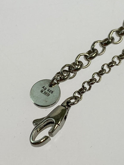 【中古品】【メンズ/レディース】 GUCCI グッチ NECKLACE 0309J8055 インターロッキングGネックレス SV925 アクセサリー 182-240803-yn-07-min カラー：シルバー 万代Net店