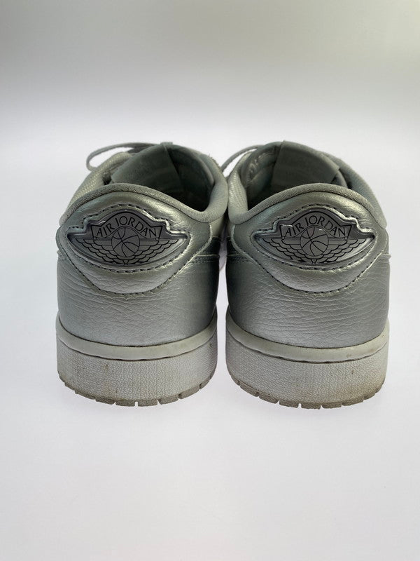 【中古品】【メンズ】 NIKE ナイキ CZ0790-002 AIR JORDAN １ RETRO LOW OG ”SILVER” 160-240807-AS-3-min サイズ：27.0cm カラー：シルバー/グレー 万代Net店