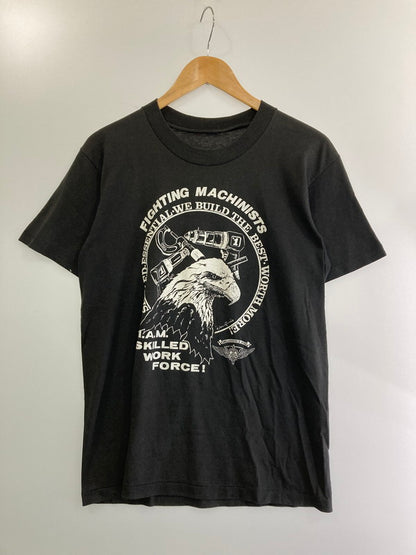 【中古品】【メンズ】  FIGHTING MACHINISTS I.A.M. SKILLED WORK FORCE！ ORGANIZED 1935 S/S TEE ショートスリーブTシャツ 半袖Tシャツ トップス 146-240807-yn-13-min カラー：ブラック 万代Net店