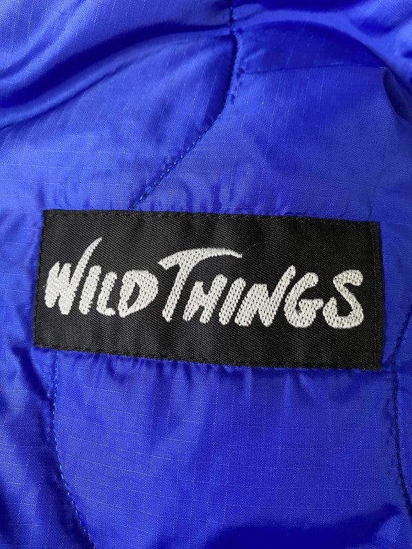 【現状渡し品】【メンズ】 WILDTHINGS ワイルドシングス USA製 PRIMALOFT REVERSIBLE DOWN JACKET プリマロフト リバーシブルダウン ジャケット アウター 144-240826-me-02-min サイズ：M カラー：レッド 赤 万代Net店