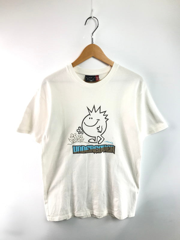 【現状渡し品】【メンズ】 UNDERCOVER アンダーカバー 00AW MELTING POT期 CHARACTER TEE メルティングポット期 キャラクターTシャツ 半袖Tシャツ トップス 140-251113-rt-01-tag サイズ：M カラー：ホワイト 万代Net店