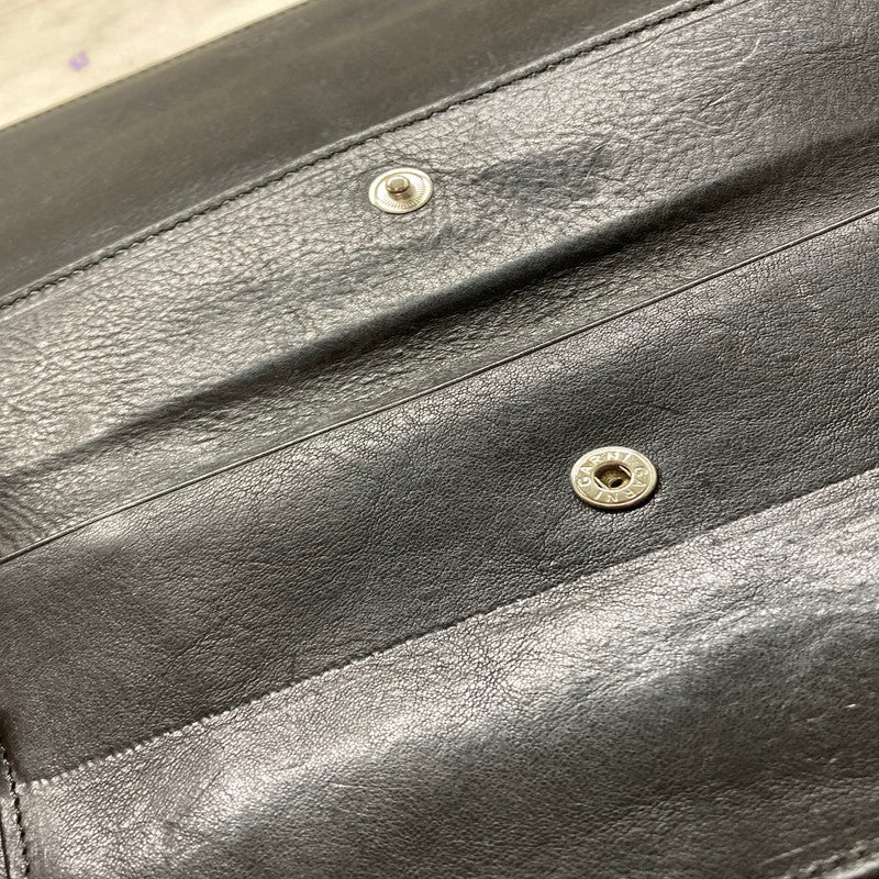 【中古品】【メンズ】 GARNI ガルニ レザーロングウォレット 長財布 本体のみ 201-250705-cn-2-min カラー：ブラック 万代Net店