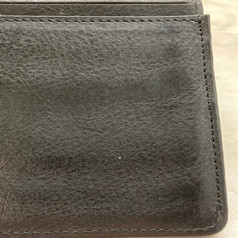 【中古品】【メンズ】 GARNI ガルニ レザーロングウォレット 長財布 本体のみ 201-250705-cn-2-min カラー：ブラック 万代Net店