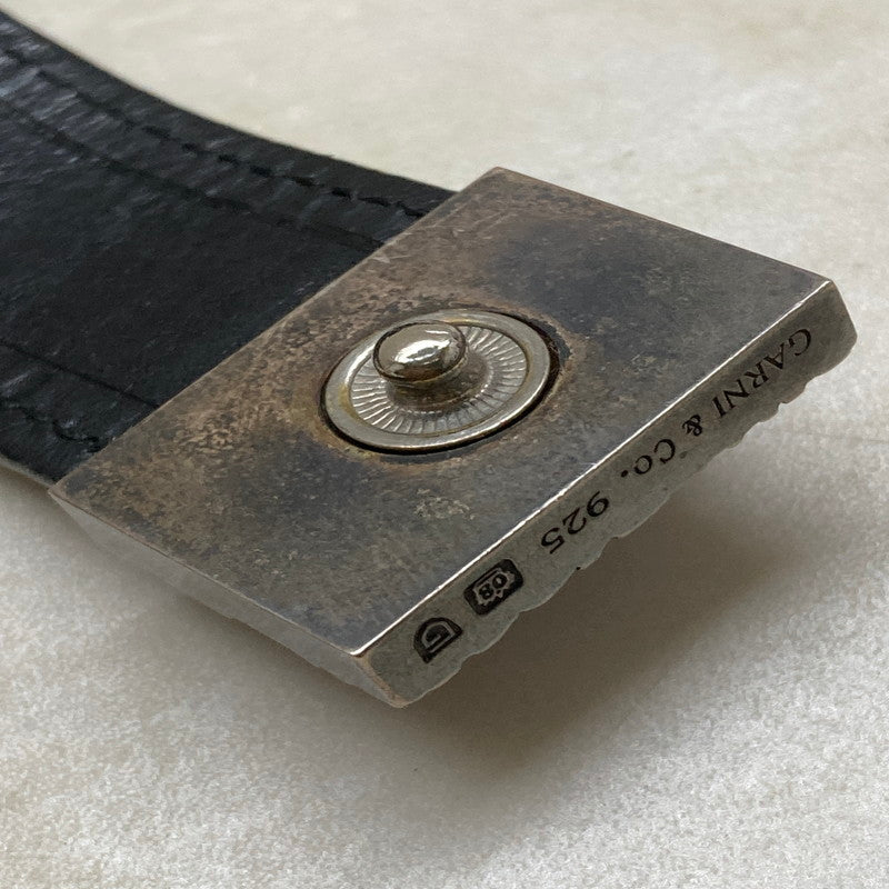 【中古品】【メンズ】 GARNI ガルニ レザーロングウォレット 長財布 本体のみ 201-250705-cn-2-min カラー：ブラック 万代Net店