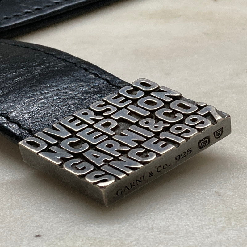 【中古品】【メンズ】 GARNI ガルニ レザーロングウォレット 長財布 本体のみ 201-250705-cn-2-min カラー：ブラック 万代Net店