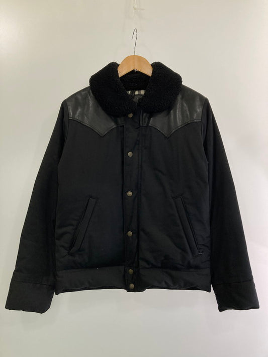 【中古品】【メンズ】 HYSTERIC GLAMOUR ヒステリックグラマー × ROCKY MOUNTAIN 0243AB01 CHRISTY JACKET アウター 140-240811-AS-16-min サイズ：M カラー：ブラック 万代Net店