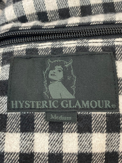 【中古品】【メンズ】 HYSTERIC GLAMOUR ヒステリックグラマー × ROCKY MOUNTAIN 0243AB01 CHRISTY JACKET アウター 140-240811-AS-16-min サイズ：M カラー：ブラック 万代Net店