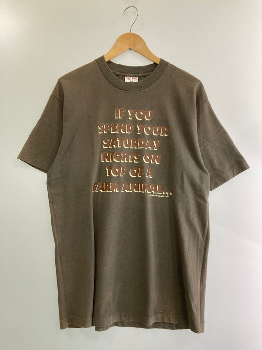 【中古品】【メンズ】  SOF TEE c1995 DAVID JAMES YOU COULD BE A COWBOY TEE ショートスリーブTシャツ 半袖Tシャツ トップス 146-240807-yn-04-min サイズ：XL 万代Net店