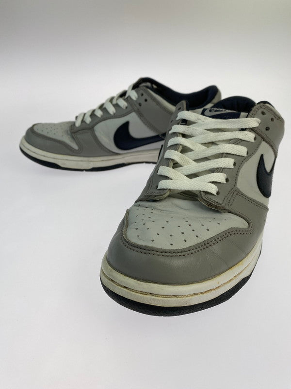 【中古品】【メンズ】 NIKE ナイキ 2002年製 DUNK LOW PRO NEUT GREY DK OBSID-MED GREY NIKE 624044-041 ナイキ ダンク ロー プロ グレー/ネイビー スニーカー 靴 メンズシューズ 160-240808-em-5-min サイズ：27cm カラー：NEUT GREY/DK OBSID-MED GREY 万代Net店