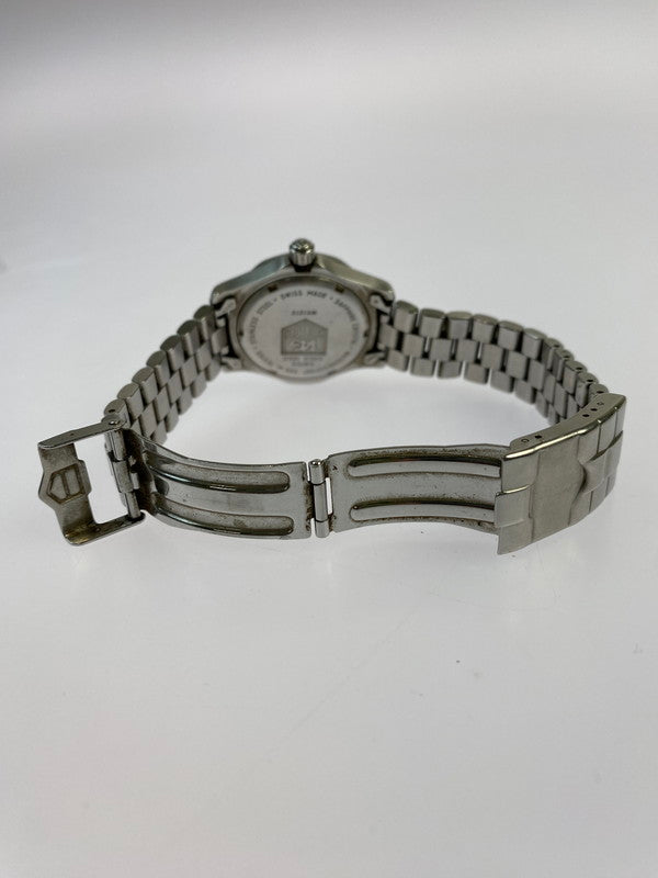 【中古品】【レディース】 TAG HEUER タグホイヤー PROFESSIONAL 200M デイト クォーツ腕時計 WK1213 プロフェッショナル  197-241018-em-11-min カラー：シルバー ブルー文字盤 万代Net店