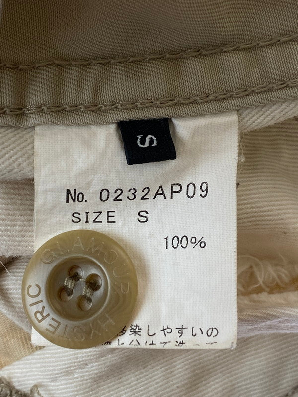 【中古品】【メンズ】 HYSTERIC GLAMOUR ヒステリックグラマー 0232AP09 DAMAGE CHINO PANT チノパンツ ボトムス 151-240811-AS-35-min サイズ：S カラー：ベージュ 万代Net店