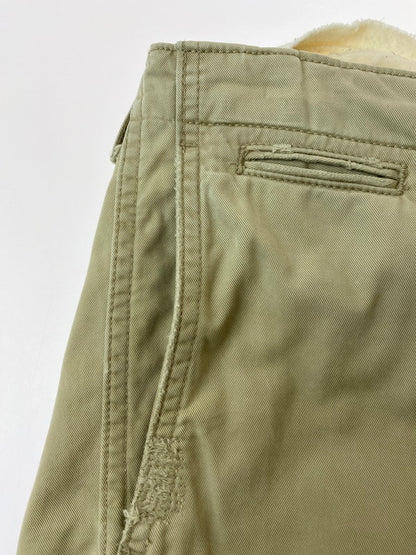 【中古品】【メンズ】 HYSTERIC GLAMOUR ヒステリックグラマー 0232AP09 DAMAGE CHINO PANT チノパンツ ボトムス 151-240811-AS-35-min サイズ：S カラー：ベージュ 万代Net店