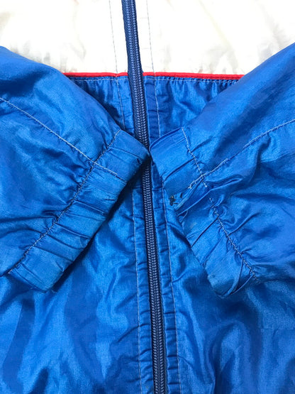 【ジャンク品】【メンズ】 MCGREGOR マックレガー 60's NYLON JACKET BLUE 60年代 ナイロン ジャケット 地球儀タグ 裏地パイル ライトアウター ヴィンテージ 146-260820-rt-38-tag カラー：ブルー 万代Net店