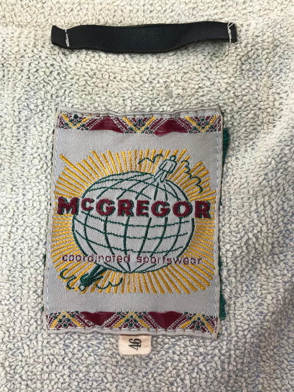 【ジャンク品】【メンズ】 MCGREGOR マックレガー 60's NYLON JACKET BLUE 60年代 ナイロン ジャケット 地球儀タグ 裏地パイル ライトアウター ヴィンテージ 146-260820-rt-38-tag カラー：ブルー 万代Net店