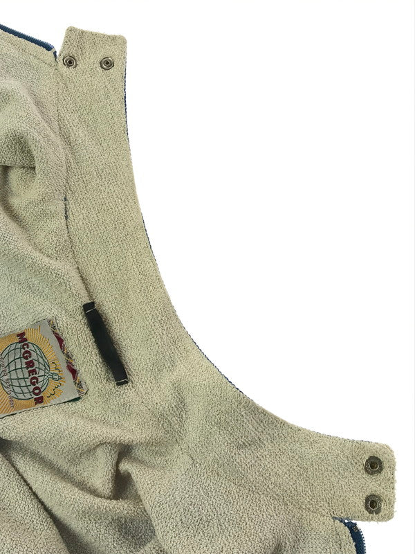 【ジャンク品】【メンズ】 MCGREGOR マックレガー 60's NYLON JACKET BLUE 60年代 ナイロン ジャケット 地球儀タグ 裏地パイル ライトアウター ヴィンテージ 146-260820-rt-38-tag カラー：ブルー 万代Net店