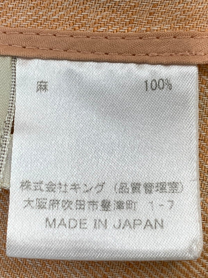 【中古品】【メンズ】 TRUS SARDI トラサルディ LINEN JACKET リネンジャケット テーラードジャケット 麻素材 146-260611-kt-03-min サイズ：36 カラー：ベージュ系 万代Net店