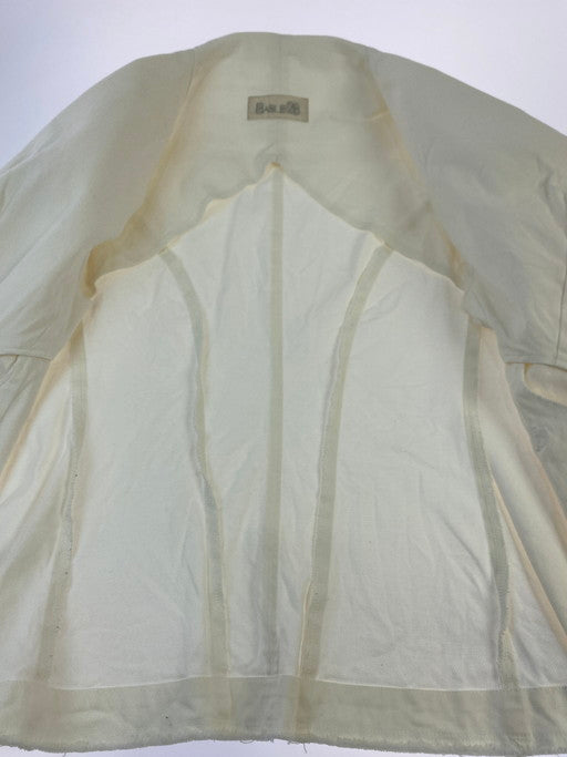 【中古品】【レディース】 BASILE28 バジーレ２８ DAMAGED TAILORD JACKET ダメージ テーラードジャケット アウター 169-250103-me-05-min カラー：ホワイト 万代Net店