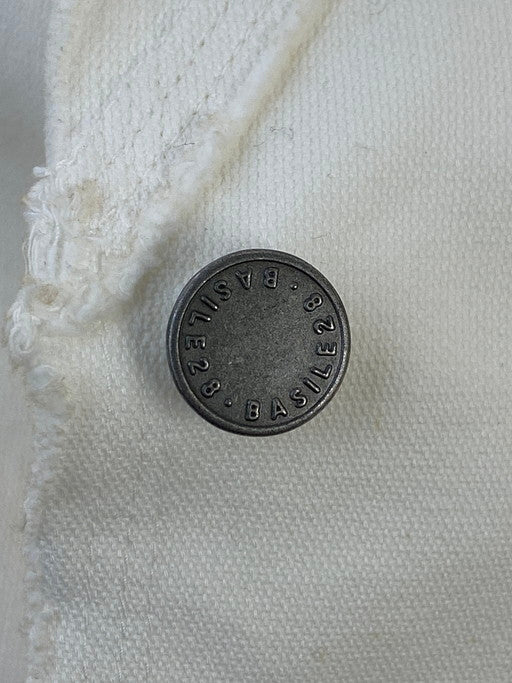 【中古品】【レディース】 BASILE28 バジーレ２８ DAMAGED TAILORD JACKET ダメージ テーラードジャケット アウター 169-250103-me-05-min カラー：ホワイト 万代Net店