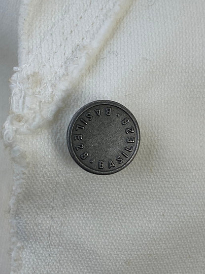 【中古品】【レディース】 BASILE28 バジーレ２８ DAMAGED TAILORD JACKET ダメージ テーラードジャケット アウター 169-250103-me-05-min カラー：ホワイト 万代Net店
